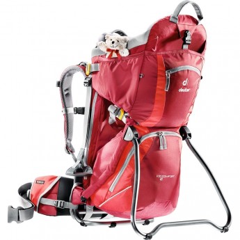 Детская переноска DEUTER KID COMFORT II Cranberry-fire