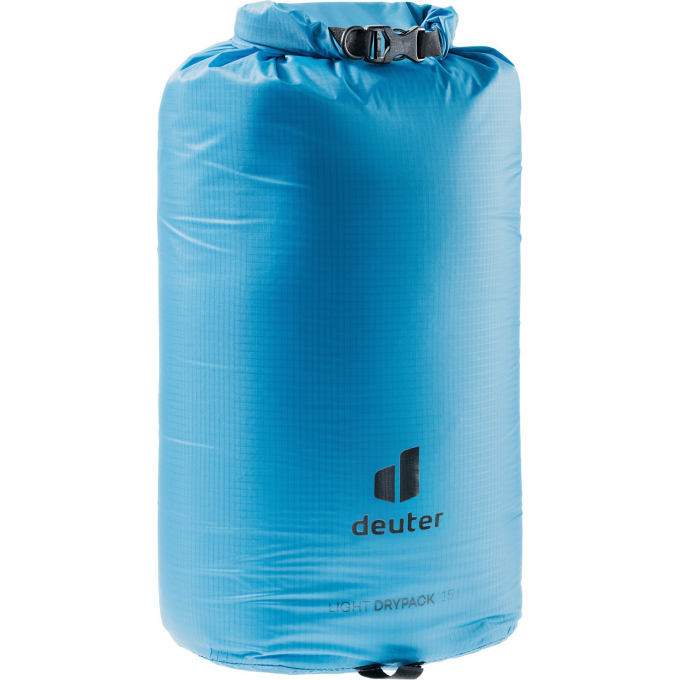 Гермомешок DEUTER 2020-21 LIGHT DRYPACK 15 AZURE 3940321_3065 Гермомешок DEUTER 2020-21 LIGHT DRYPACK 15 AZURE 3940321_3065