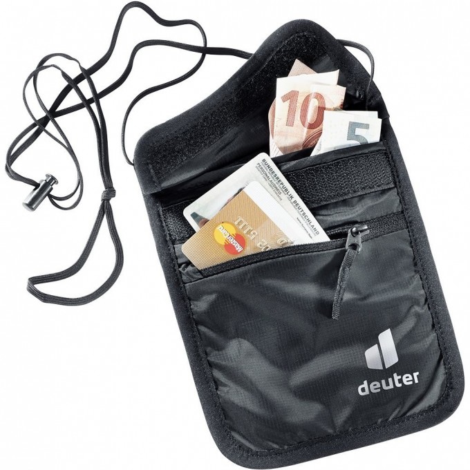 Кошелек DEUTER 2021 SECURITY WALLET II BLACK 3950221_7000 Кошелек DEUTER 2021 SECURITY WALLET II BLACK 3950221_7000