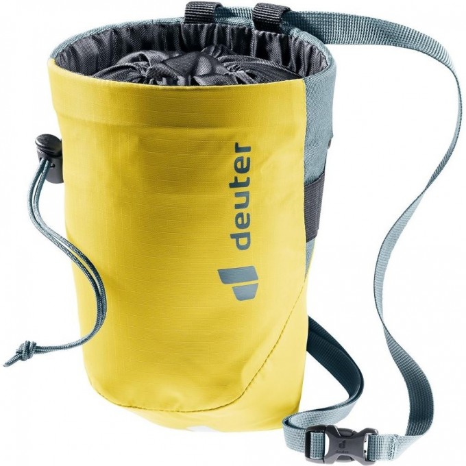 Мешок для магнезии DEUTER 2021-22 GRAVITY CHALK BAG II L CORN-TEAL 3391522_8209 Мешок для магнезии DEUTER 2021-22 GRAVITY CHALK BAG II L CORN-TEAL 3391522_8209