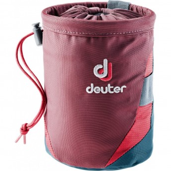 Мешок для магнезии DEUTER GRAVITY CHALK BAG II M Maron-arctic