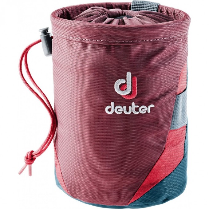 Мешок для магнезии DEUTER GRAVITY CHALK BAG II M Maron-arctic 3391219_5324 Мешок для магнезии DEUTER GRAVITY CHALK BAG II M Maron-arctic 3391219_5324