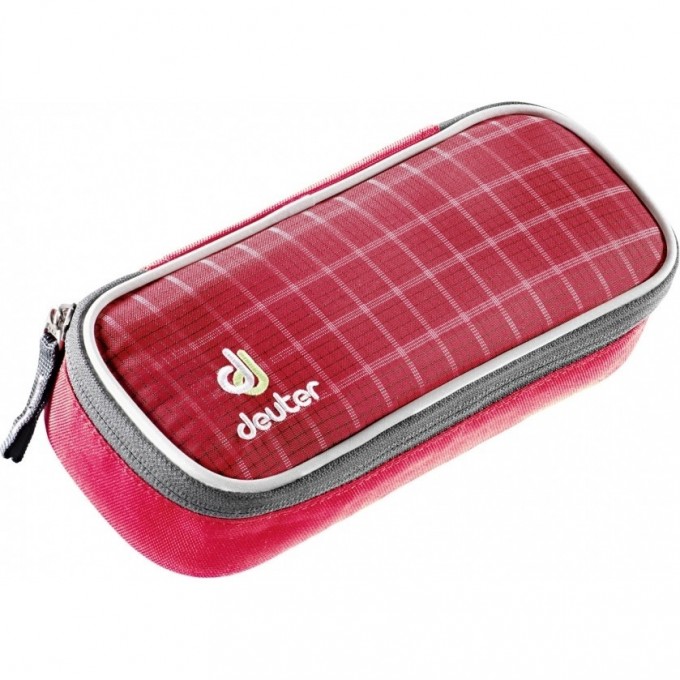 Пенал DEUTER PENCIL CASE RASPBERRY check 80251_5003 Пенал DEUTER PENCIL CASE RASPBERRY check 80251_5003