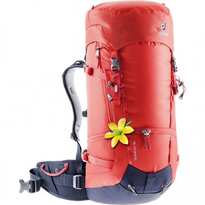 Рюкзак DEUTER 2020-21 GUIDE 42+ SL CHILI/NAVY 3361220_5328 Рюкзак DEUTER 2020-21 GUIDE 42+ SL CHILI/NAVY 3361220_5328