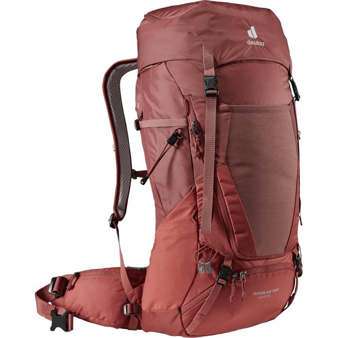 Рюкзак DEUTER 2021 FUTURA AIR TREK 45+10 SL REDWOOD/LAVA 3402021_5574 Рюкзак DEUTER 2021 FUTURA AIR TREK 45+10 SL REDWOOD/LAVA 3402021_5574