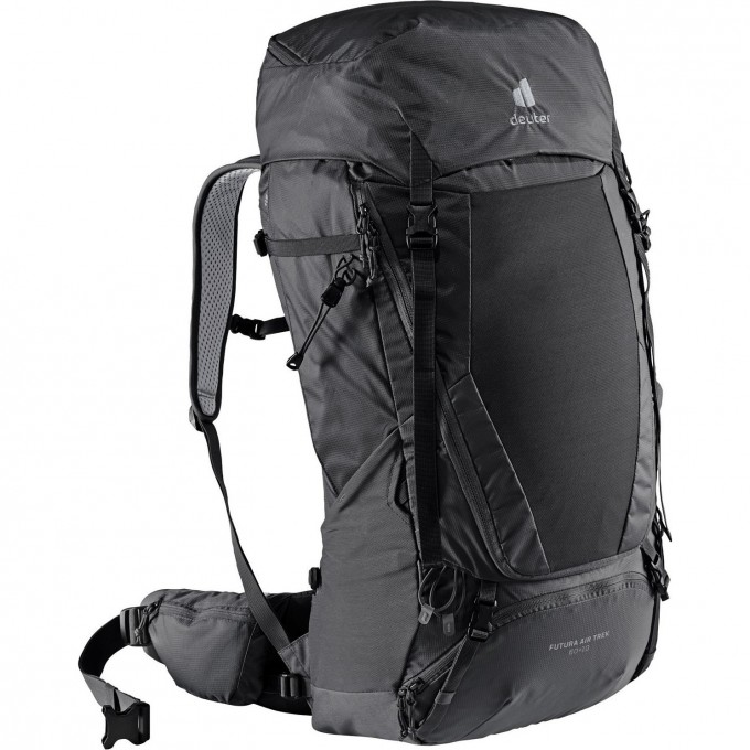 Рюкзак DEUTER 2021 FUTURA AIR TREK 60+10 BLACK/GRAPHITE 3402321_7403 Рюкзак DEUTER 2021 FUTURA AIR TREK 60+10 BLACK/GRAPHITE 3402321_7403