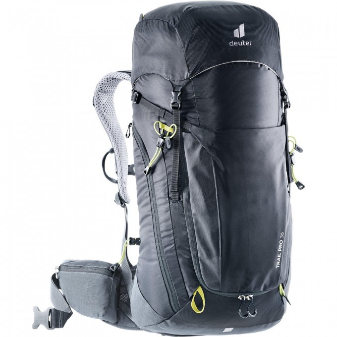 Рюкзак DEUTER 2021 TRAIL PRO 36 BLACK/GRAPHITE 3441321_7403 Рюкзак DEUTER 2021 TRAIL PRO 36 BLACK/GRAPHITE 3441321_7403
