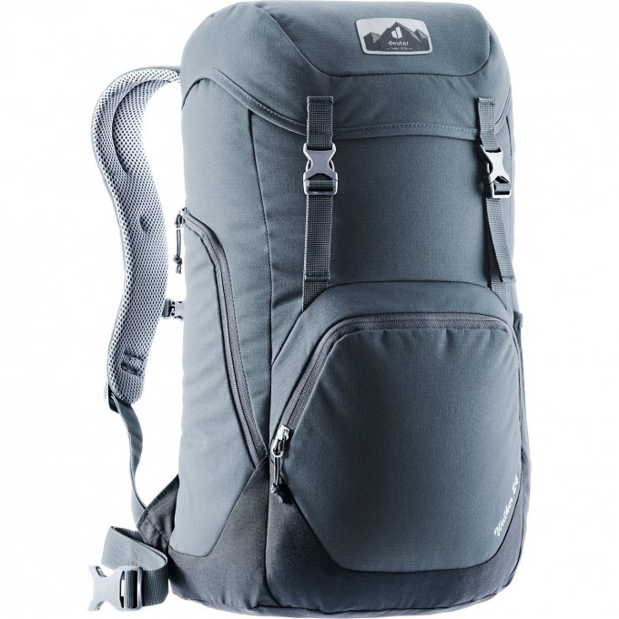 Рюкзак DEUTER 2021 WALKER 24 GRAPHITE/BLACK 3812921_4701 Рюкзак DEUTER 2021 WALKER 24 GRAPHITE/BLACK 3812921_4701