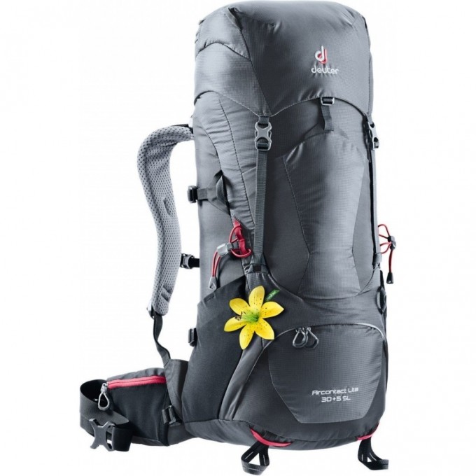 Рюкзак DEUTER AIRCONTACT 30+5 SL Graphite-black 4340018_4701 Рюкзак DEUTER AIRCONTACT 30+5 SL Graphite-black 4340018_4701