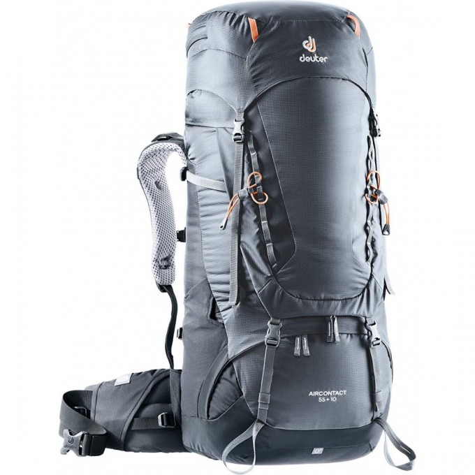 Рюкзак DEUTER AIRCONTACT 55+10 Graphite-black 3320319_4701 Рюкзак DEUTER AIRCONTACT 55+10 Graphite-black 3320319_4701