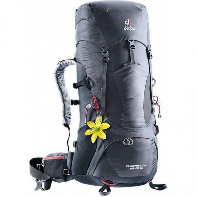 Рюкзак DEUTER AIRCONTACT LITE 35+10 SL Graphite-black 3340018_4701 Рюкзак DEUTER AIRCONTACT LITE 35+10 SL Graphite-black 3340018_4701