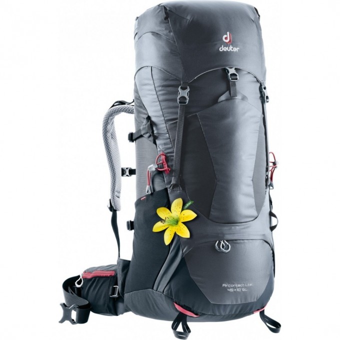 Рюкзак DEUTER AIRCONTACT LITE 45+10 SL Graphite-black 3340218_4701 Рюкзак DEUTER AIRCONTACT LITE 45+10 SL Graphite-black 3340218_4701