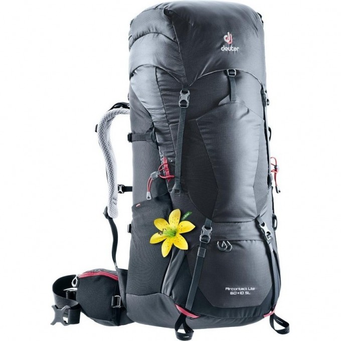 Рюкзак DEUTER AIRCONTACT LITE 60+10 SL Graphite-black 4340218_4701 Рюкзак DEUTER AIRCONTACT LITE 60+10 SL Graphite-black 4340218_4701