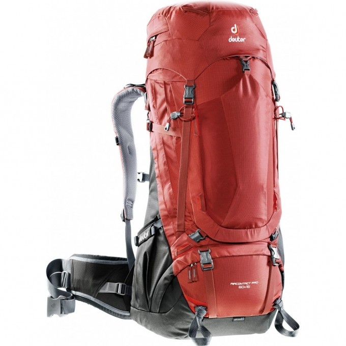 Рюкзак DEUTER AIRCONTACT PRO 60+15 Lava-anthracite 3330117_5280 Рюкзак DEUTER AIRCONTACT PRO 60+15 Lava-anthracite 3330117_5280