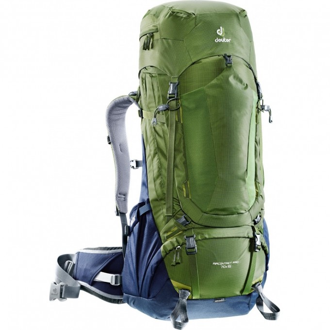 Рюкзак DEUTER AIRCONTACT PRO 70+15 Pine-navy 3330317_2312 Рюкзак DEUTER AIRCONTACT PRO 70+15 Pine-navy 3330317_2312