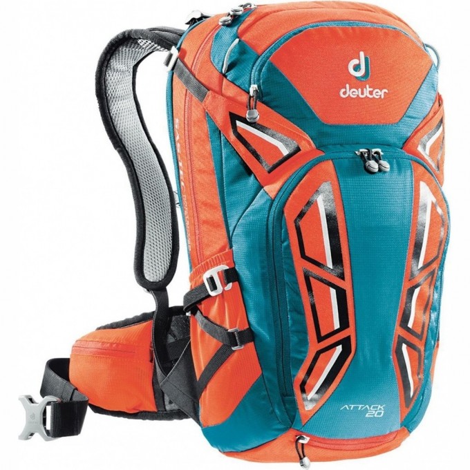 Рюкзак DEUTER ATTACK 20 Papaya-petrol 3200216_9306 Рюкзак DEUTER ATTACK 20 Papaya-petrol 3200216_9306