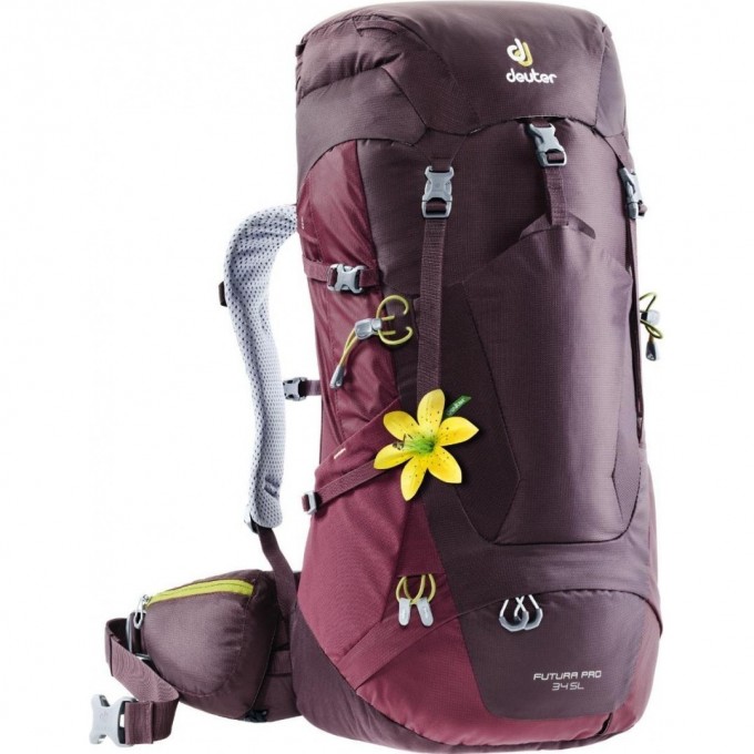 Рюкзак DEUTER FUTURA PRO 34 SL Aubergine-maron 3401018_5525 Рюкзак DEUTER FUTURA PRO 34 SL Aubergine-maron 3401018_5525