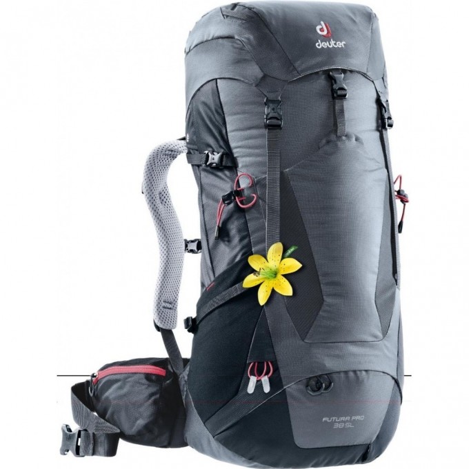 Рюкзак DEUTER FUTURA PRO 38 SL Graphite-black 3401218_4701 Рюкзак DEUTER FUTURA PRO 38 SL Graphite-black 3401218_4701