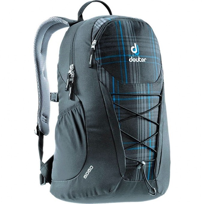 Рюкзак DEUTER GOGO NEW, Серо-Синяя Клетка 3820016_7309 Рюкзак DEUTER GOGO NEW, Серо-Синяя Клетка 3820016_7309