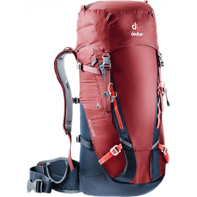 Рюкзак DEUTER GUIDE LITE 32 Cranberry-navy 3360117_5325 Рюкзак DEUTER GUIDE LITE 32 Cranberry-navy 3360117_5325