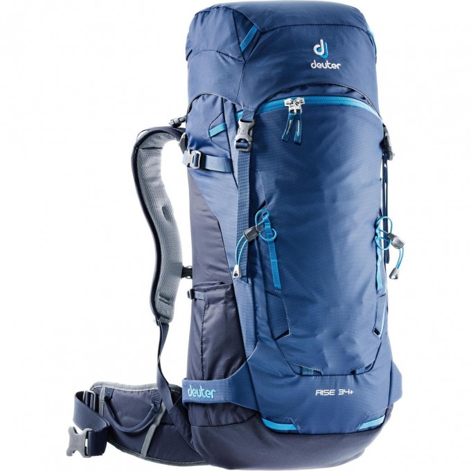 Рюкзак DEUTER RISE 34+ STEEL/NAVY 3301318_3130 Рюкзак DEUTER RISE 34+ STEEL/NAVY 3301318_3130
