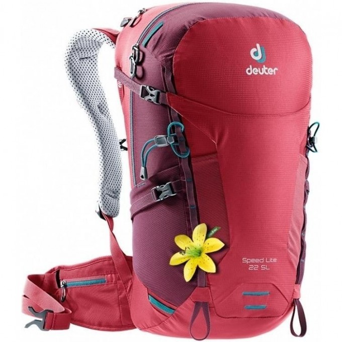 Рюкзак DEUTER SPEED LITE 22 SL Cardinal-maron 3410318_5527 Рюкзак DEUTER SPEED LITE 22 SL Cardinal-maron 3410318_5527