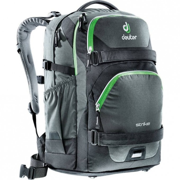 Рюкзак DEUTER STRIKE 28 Black-Kiwi 3830016_7201 Рюкзак DEUTER STRIKE 28 Black-Kiwi 3830016_7201