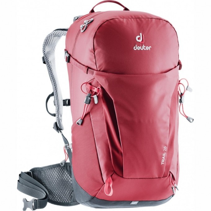 Рюкзак DEUTER TRAIL 26 Cranberry-graphite 3440319_5425 Рюкзак DEUTER TRAIL 26 Cranberry-graphite 3440319_5425