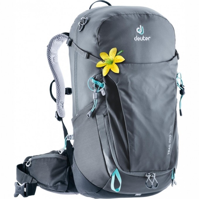 Рюкзак DEUTER TRAIL PRO 30 SL Graphite-black 3441019_4701 Рюкзак DEUTER TRAIL PRO 30 SL Graphite-black 3441019_4701