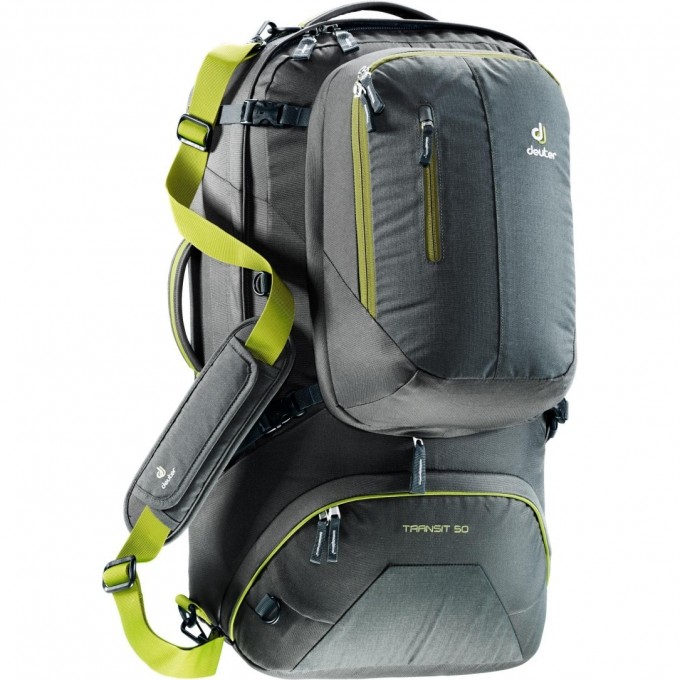 Рюкзак DEUTER TRANSIT 50 Anthracite-moss 4510117_4220 Рюкзак DEUTER TRANSIT 50 Anthracite-moss 4510117_4220