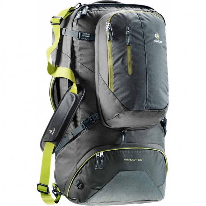 Рюкзак DEUTER TRANSIT 65 Anthracite-moss 4510217_4220 Рюкзак DEUTER TRANSIT 65 Anthracite-moss 4510217_4220