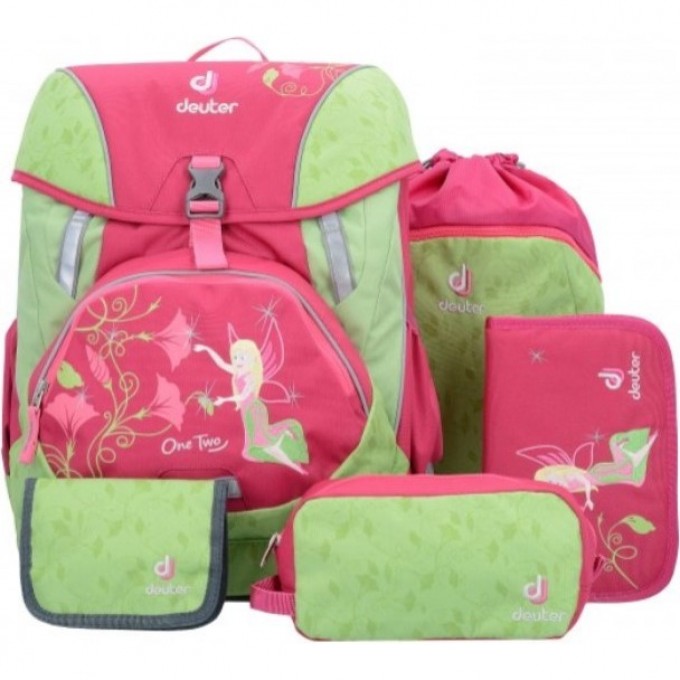 Рюкзак школьный DEUTER ONE TWO с наполнением Сказочная Фея Blackberry-Spring 3880017_5023/SET3 Рюкзак школьный DEUTER ONE TWO с наполнением Сказочная Фея Blackberry-Spring 3880017_5023/SET3
