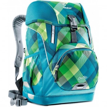 Рюкзак школьный DEUTER SCHOOL ONE TWO petrol crosscheck