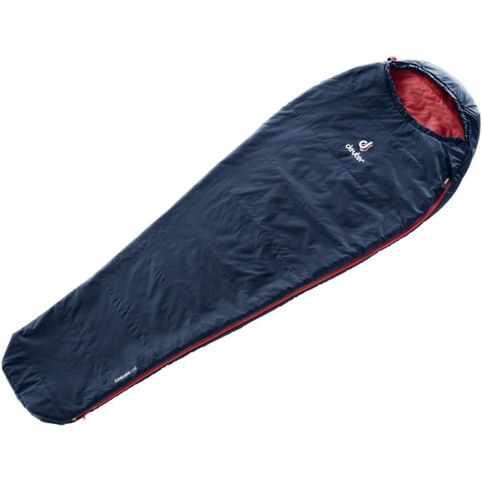Спальник DEUTER 2021-22 DREAMLITE L левый Navy/Cranberry 3703121_3524 Спальник DEUTER 2021-22 DREAMLITE L левый Navy/Cranberry 3703121_3524