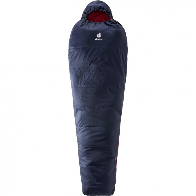 Спальник DEUTER 2021-22 DREAMLITE левый Navy/Cranberry 3703021_3524 Спальник DEUTER 2021-22 DREAMLITE левый Navy/Cranberry 3703021_3524