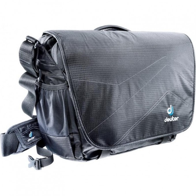 Сумка на плечо DEUTER OPERATE II Black-silver 85073_7400 Сумка на плечо DEUTER OPERATE II Black-silver 85073_7400
