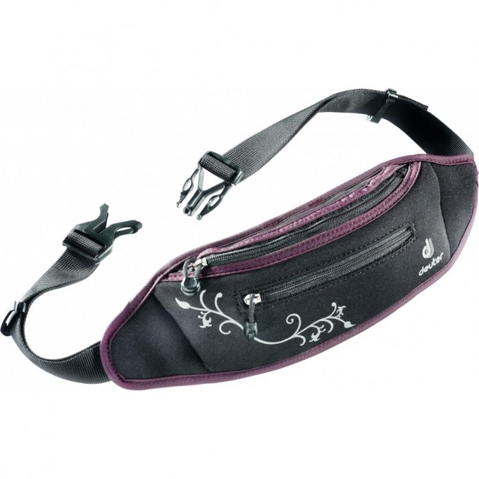 Сумка поясная DEUTER NEO BELT I Black-aubergine 39040_7525 Сумка поясная DEUTER NEO BELT I Black-aubergine 39040_7525