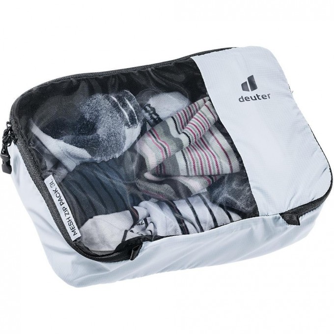 Упаковочный мешок DEUTER 2020-21 MESH ZIP PACK 3 TIN/BLACK 3941721_4702 Упаковочный мешок DEUTER 2020-21 MESH ZIP PACK 3 TIN/BLACK 3941721_4702