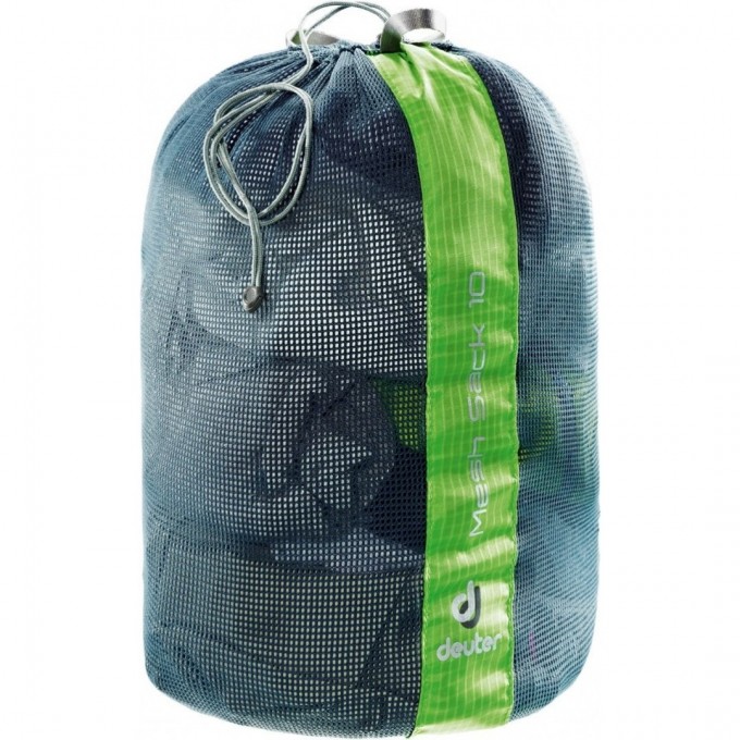 Упаковочный мешок DEUTER MESH SACK 10 Granite-kiwi 3941216_2004 Упаковочный мешок DEUTER MESH SACK 10 Granite-kiwi 3941216_2004