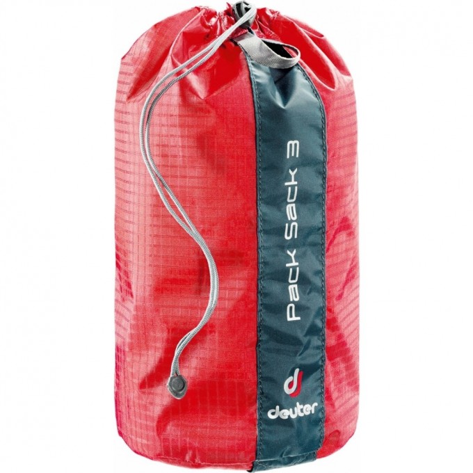 Упаковочный мешок DEUTER PACK SACK 3 Fire-granite 3940616_5050 Упаковочный мешок DEUTER PACK SACK 3 Fire-granite 3940616_5050